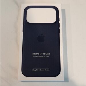 Apple TechWoven Case for iPhone 17 Pro Max - Navy Blue